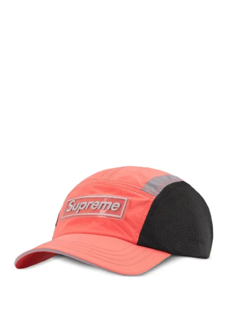Supreme logo-detail camp cap Orange SU26599