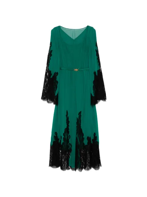 Versace georgette maxi dress Green 10228091A16689