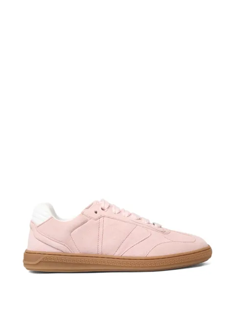 Versace Greca court suede sneakers Pink 10237981A16888