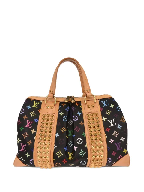 Louis Vuitton Pre-Owned 2010 GM Courtney multicolour studded tote bag Black 144959
