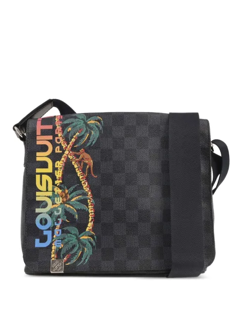 Louis Vuitton Pre-Owned 2017 PM NM District Damier graphics shoulder bag Grey 135038