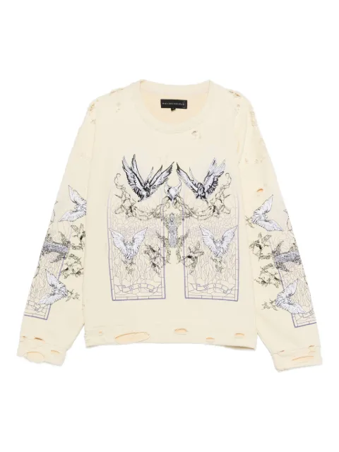 Who Decides War Ascension sweatshirt Yellow ASCENSIONPULLOVER