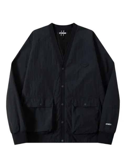Spoonyard front-pockets jacket Black WT061BLACK
