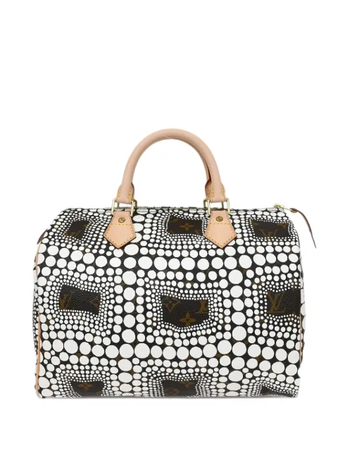 Louis Vuitton Pre-Owned x Yayoi Kusama 2012 Speedy 30 tote bag White 115720