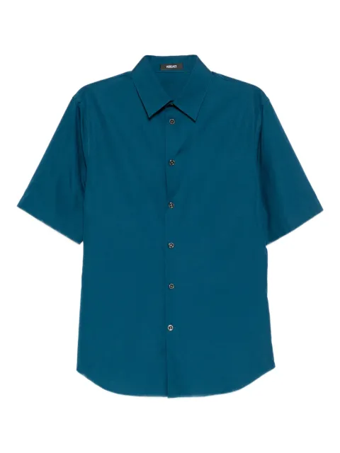 Versace cotton-poplin shirt Blue 10206591A14942