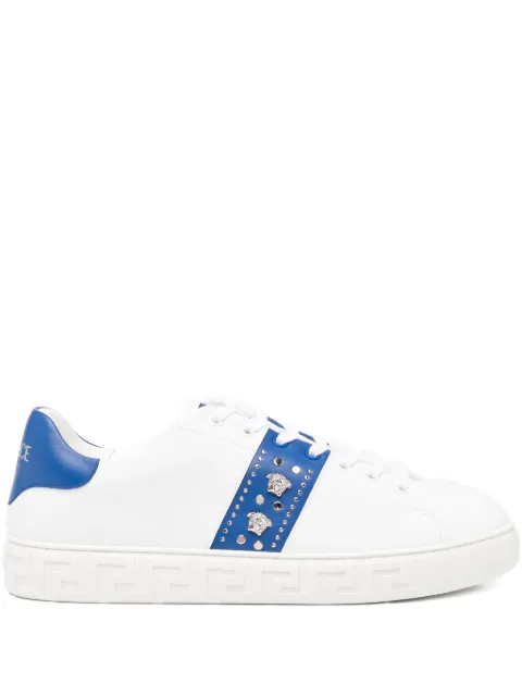 Versace Greca embellished sneakers White 10144601A16590