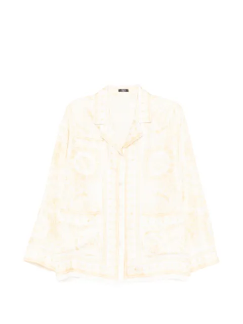Versace patterned blouses Neutrals 10161461A15215