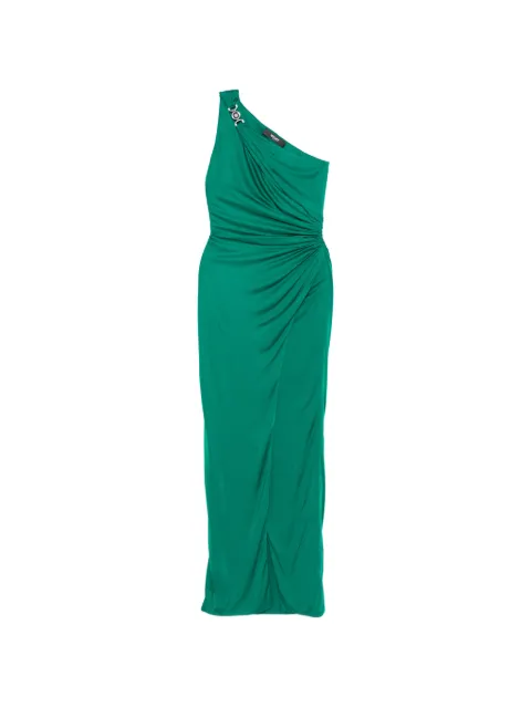 Versace viscose-jersey draped gown Green 10226121A12497