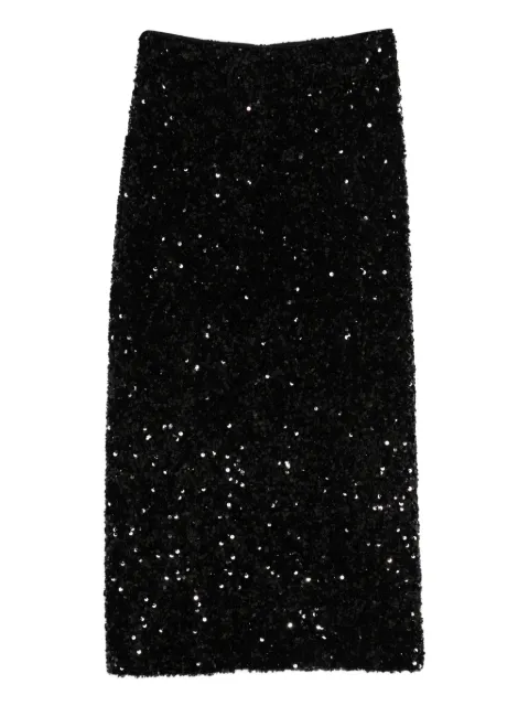 Vince sequin-embellished midi skirt Black V156231080