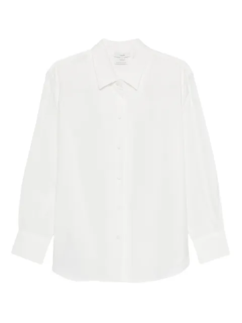 Vince collared button-fastening shirt White V155613172