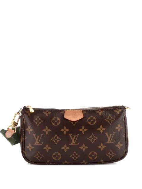 Louis Vuitton Pre-Owned Multi Pochette Accessoires Monogram Canvas crossbody bag Brown BCRRLT5L2ZQBXRA3
