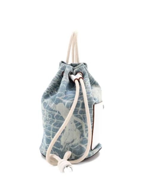 Loewe Pre-Owned Sailor Bucket Denim backpack Blue 108WL6D6XN3E7RMJ