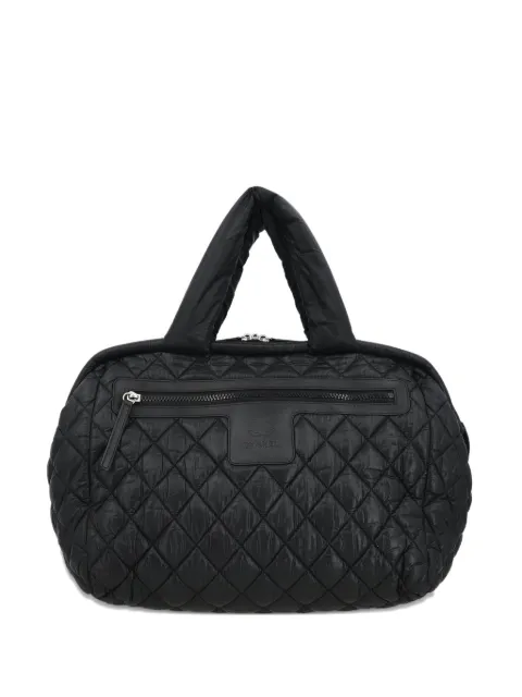 CHANEL Pre-Owned 2011 quilted tote Black AQ00397