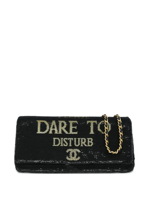 CHANEL Pre-Owned 2017 Dare To Disturb shoulder bag Black 154253