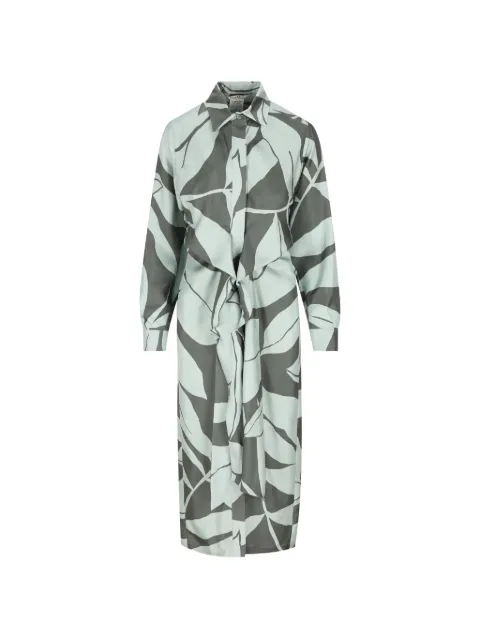 Max Mara floral-print dress Green 2611221172600