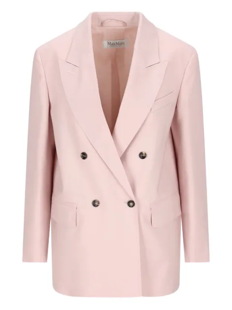 Max Mara button double-breasted blazer Grey 2611041171600