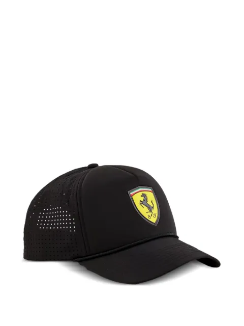 PUMA x Ferrari Race perforated-detail baseball cap Black 02553402