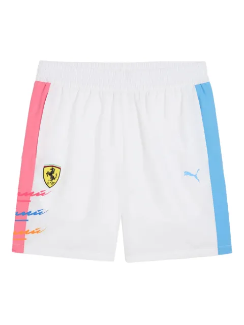 PUMA x Ferrari Miami T7 contrast-logo track shorts White 63340703