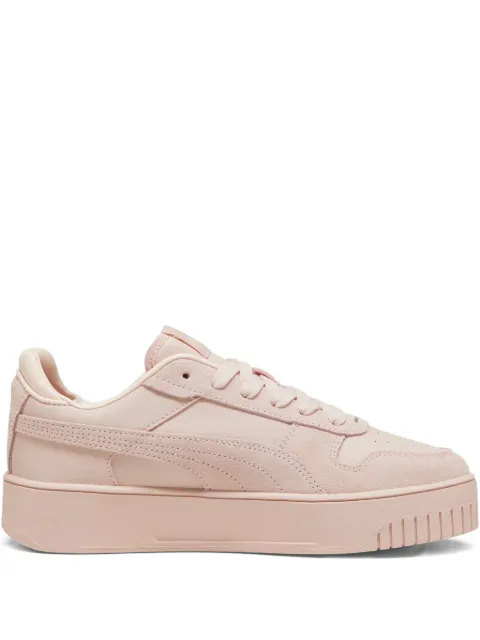 PUMA lace-up plataform sneakers Pink 395093