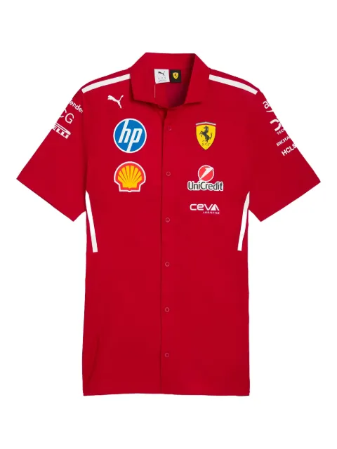 PUMA x Scuderia Ferrari 2025 Team short-sleeve shirt Red 76394301