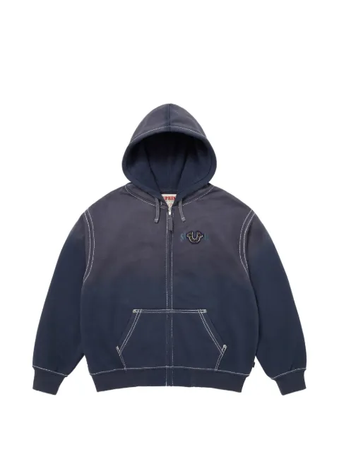 Supreme x True Religion® zip-up hoodie Blue SU26477