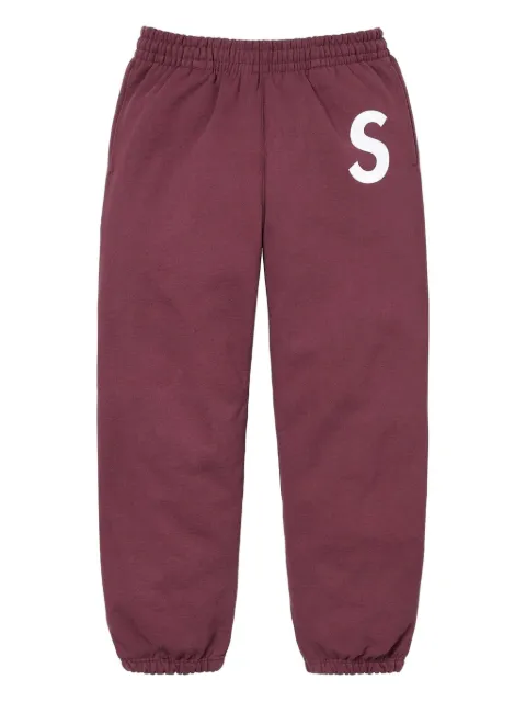 Supreme logo-detail track pants Red SU26543