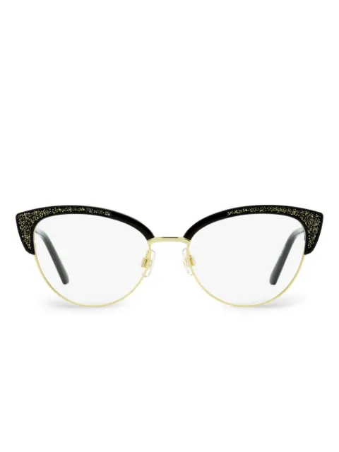 Swarovski Eyewear SK5363 glitter cat-eye glasses Black SK536303253