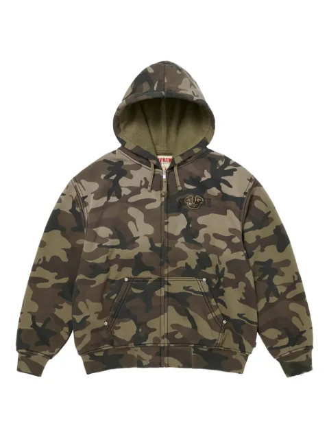 Supreme x True Religion zip-fastening sweatshirt Green SU26478