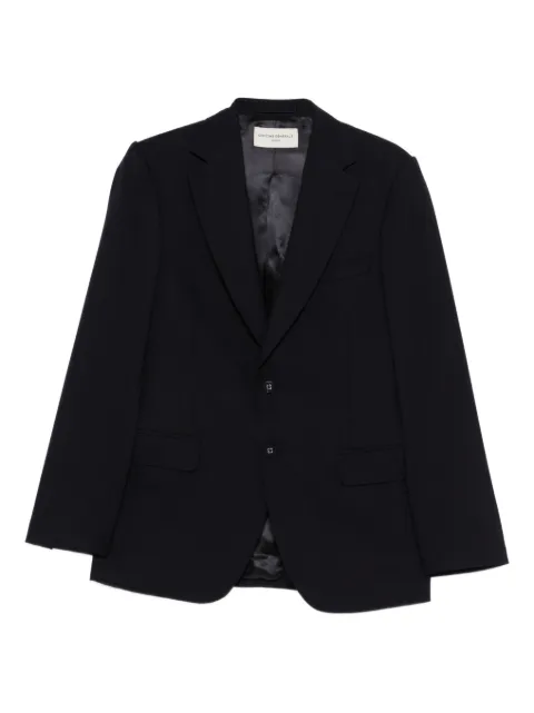 Officine Generale Giovanni single-breasted blazer Blue W25MTLG411R
