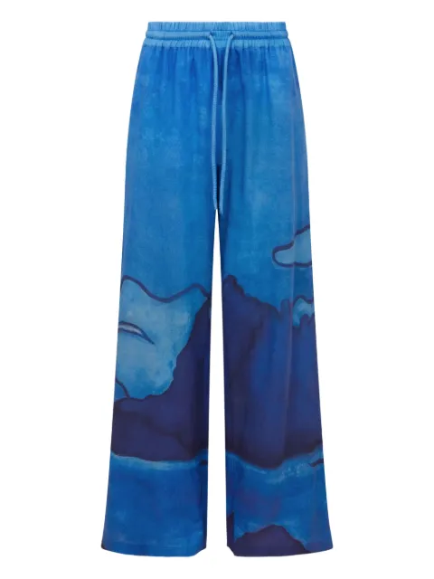 Donde Esteban Es Vedra trousers Blue D5TRO771