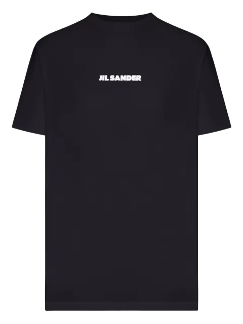 Jil Sander logo-detail crew neck T-shirt Black J02GC0142J20103