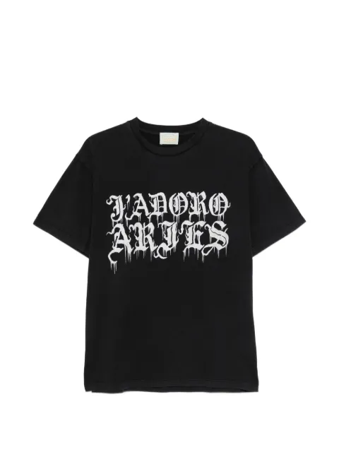 Aries faded graphic T-shirt Black AR6000705