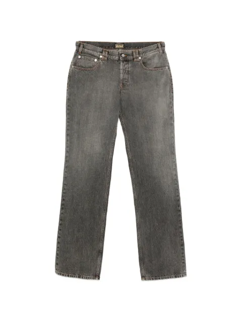 Aries Tyrone distressed low-rise jeans Grey AR3550105