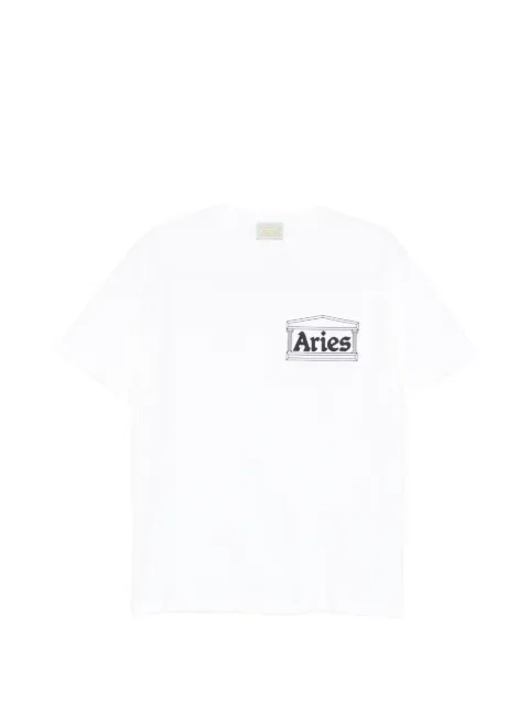 Aries Temple graphic T-shirt White AR6000005