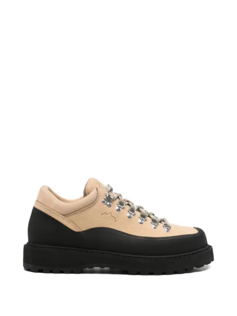 Diemme Cornaro logo-embossed lace-up hiking boots Neutrals DI26SPCOMF03L011SND