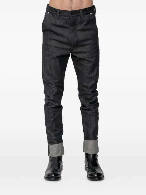 Deepti turn-up hem jeans Grey CLASSICSELVEDGEJEANS