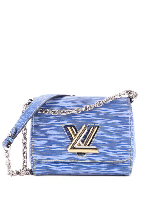 Louis Vuitton Pre-Owned Twist Handbag Epi Leather PM crossbody bag Blue RTJF4LL072835MCW