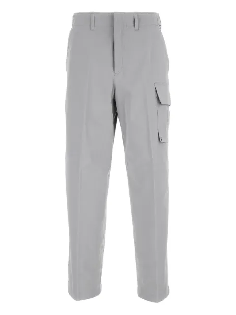 FENDI logo-detail trousers Grey FB1091AQMV