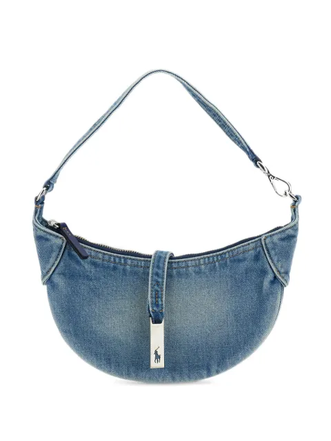 Polo Ralph Lauren mini Polo ID shoulder bag Blue 428P05474001JOANWASH