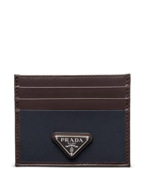 Prada Speedrock Re-Nylon card holder Brown 2MC0252DW3