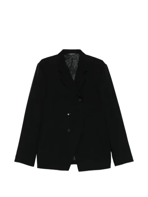 Kiko Kostadinov double-breasted tailored jacket Black KKSS26J1864
