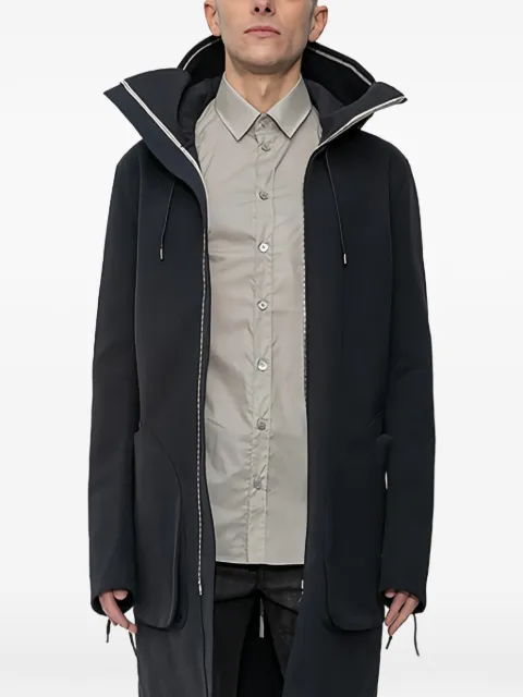 Deepti hooded parka Black MEMBRANESLEEVEPARKA