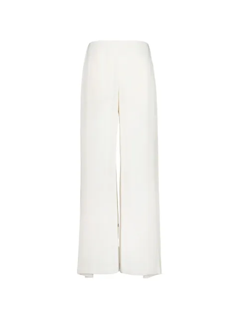 Zeus+Dione Nova side pleat trousers Neutrals CLTR0520