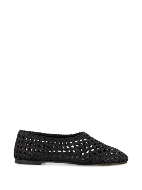 Emme Parsons High Throat Ballerina ballet flats Black 00028