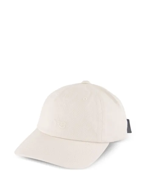 Y-3 logo-embroidered cap Neutrals KT3213