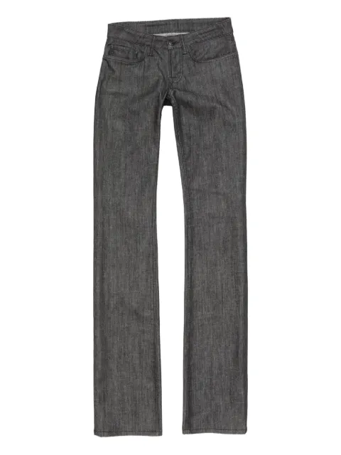 Acne Studios 2013 logo-patch jeans Grey A00573