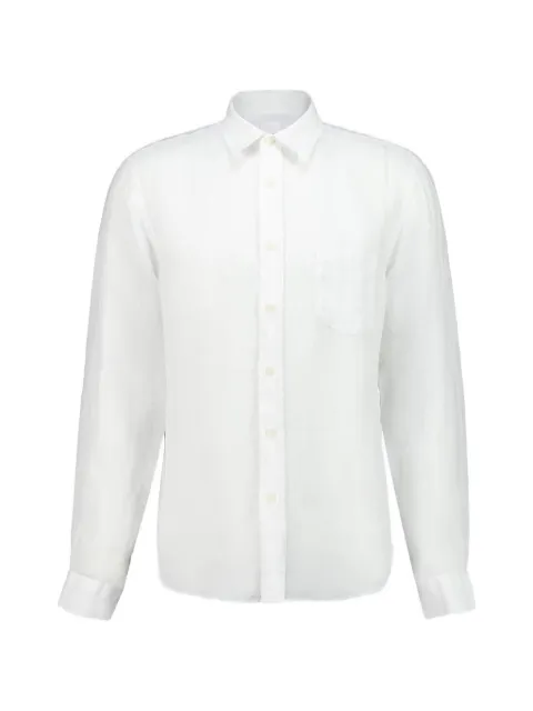 120% Lino long-sleeve regular shirt White 33ALIM14250115000