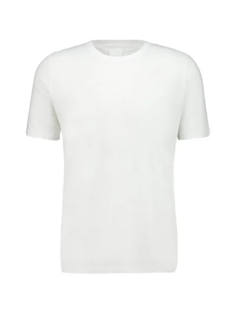120% Lino short-sleeve T-shirt White 33ALIM7186E908S01