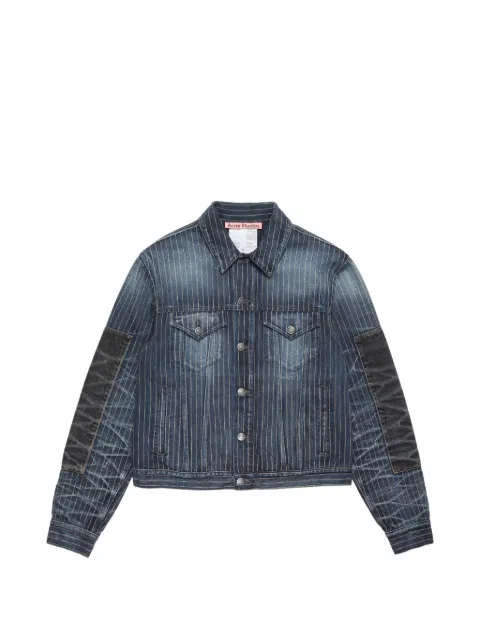 Acne Studios Patchwork denim jacket Blue C90208