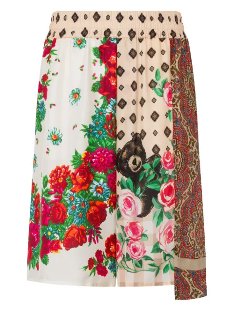 Moschino floral shorts Neutrals 261ZZA03290266